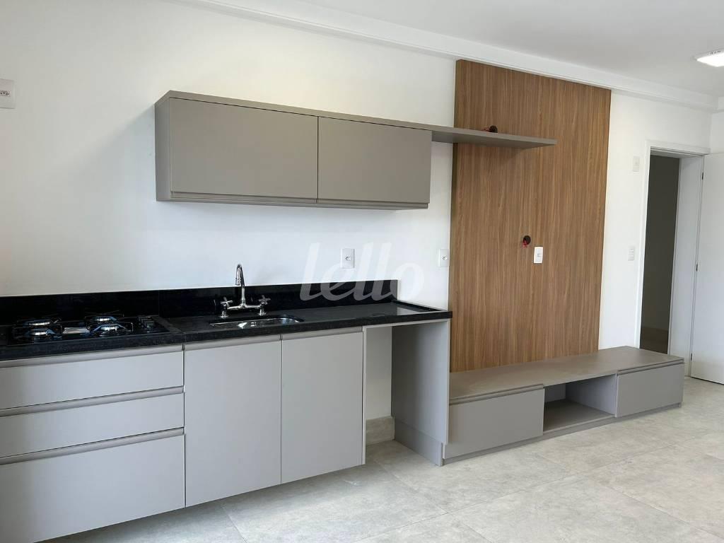 COZINHA de Apartamento para alugar, Padrão com 67 m², 2 quartos e 2 vagas em Jardim do Carmo - Santo André