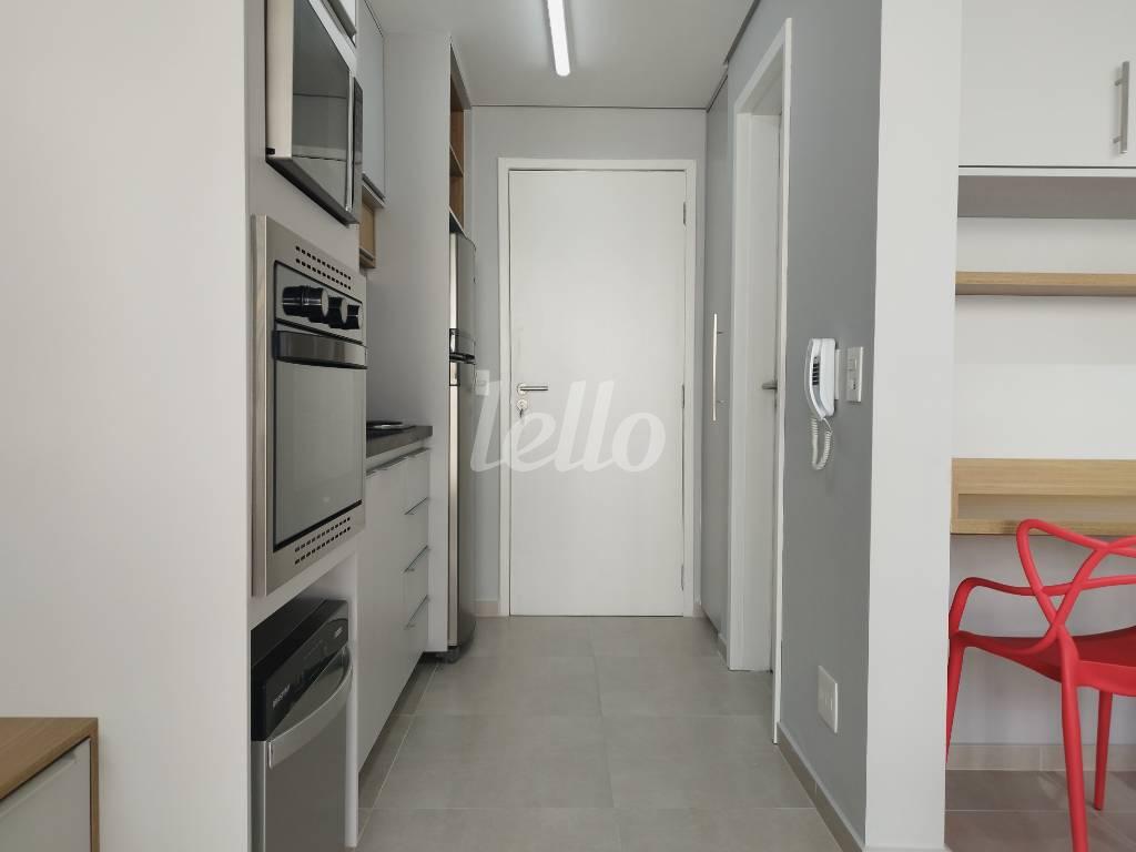 STUDIO de Apartamento para alugar, Padrão com 29 m², 1 quarto e em Pinheiros - São Paulo