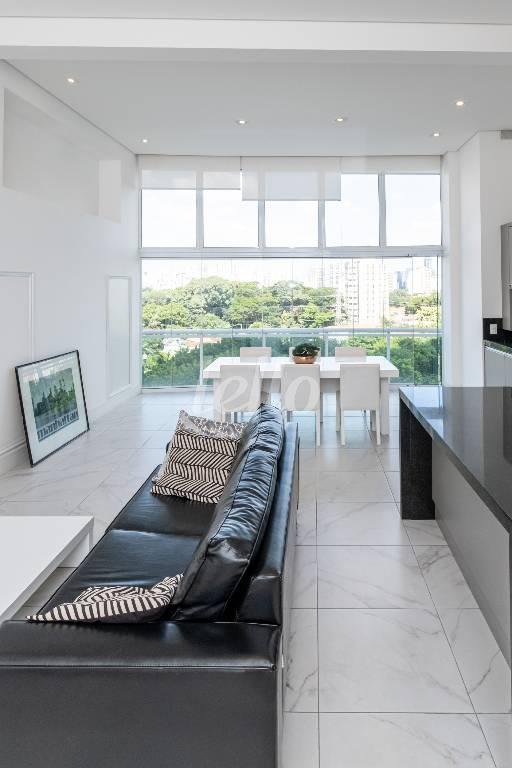FOTO-054 de Apartamento para alugar, Padrão com 85 m², 1 quarto e 2 vagas em Brooklin Paulista - São Paulo