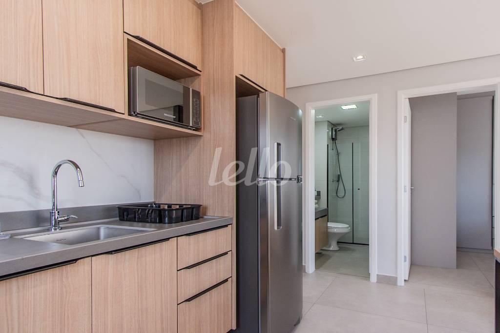04COZINHA_005 de Apartamento à venda, Padrão com 34 m², 2 quartos e em Chácara Califórnia - São Paulo