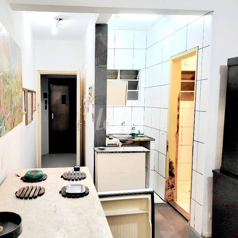 COZINHA de Apartamento para alugar, Padrão com 42 m², 1 quarto e em Consolação - São Paulo