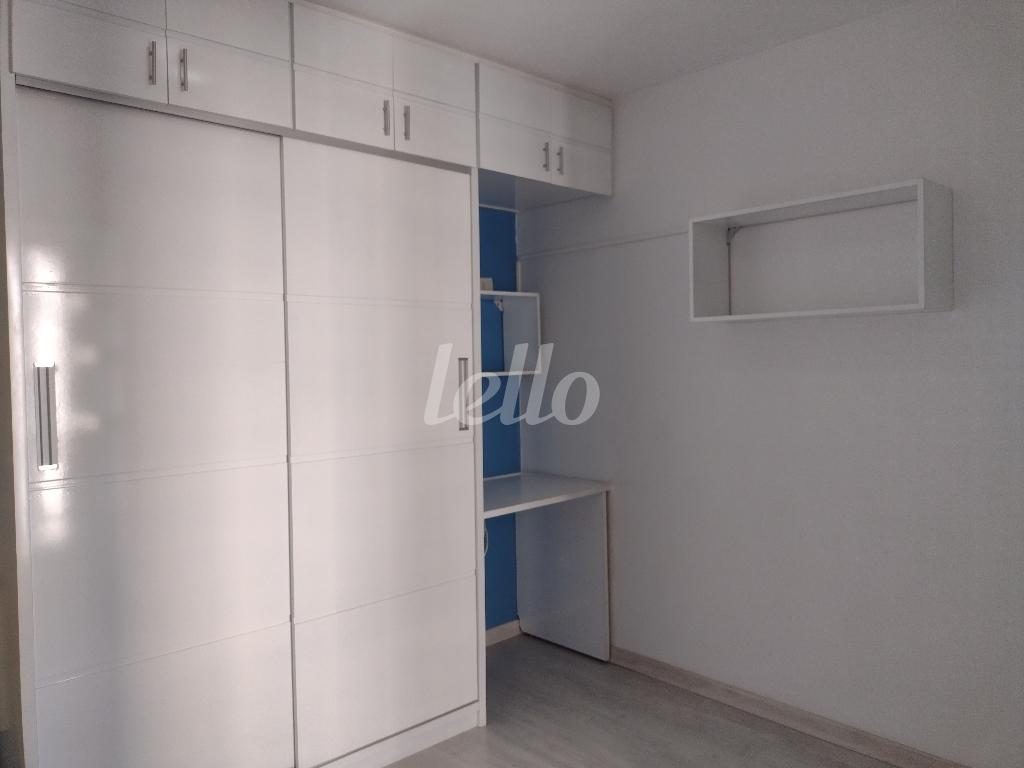 DORMITÓRIO de Apartamento para alugar, Padrão com 47 m², 1 quarto e 1 vaga em Indianópolis - São Paulo