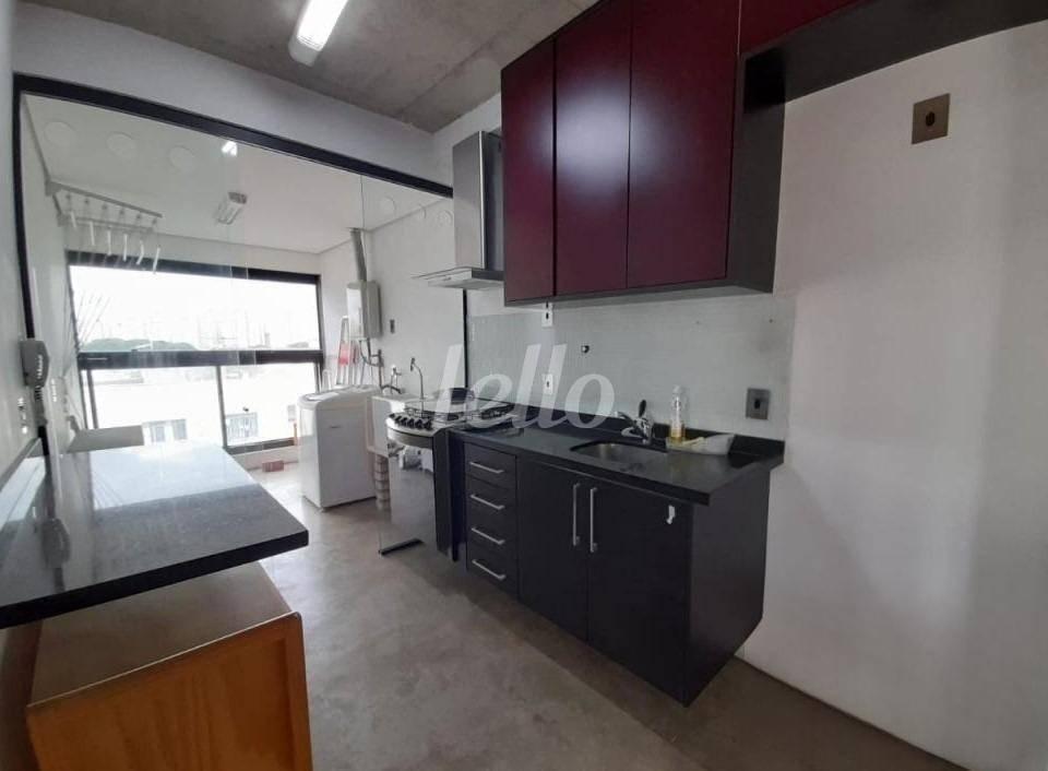 COZINHA de Apartamento para alugar, Padrão com 70 m², 1 quarto e 1 vaga em Mooca - São Paulo