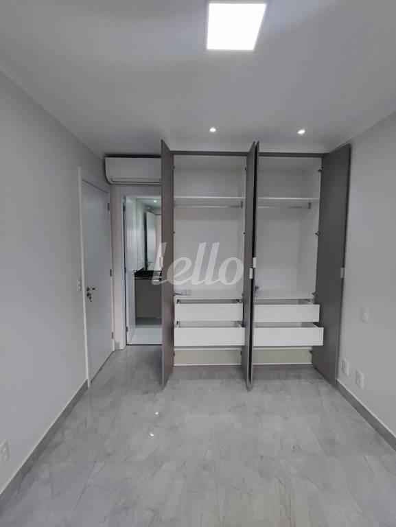DORMITORIO de Apartamento para alugar, Padrão com 68 m², 2 quartos e 1 vaga em Pinheiros - São Paulo