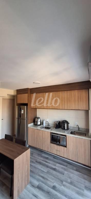 COZINHA de Apartamento para alugar, Studio com 26 m², 1 quarto e em Vila Nilo - São Paulo