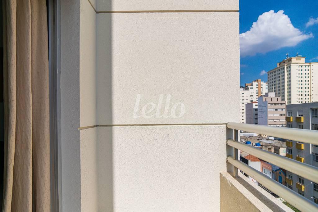 SACADA de Apartamento para alugar, Padrão com 34 m², 1 quarto e 1 vaga em Pinheiros - São Paulo