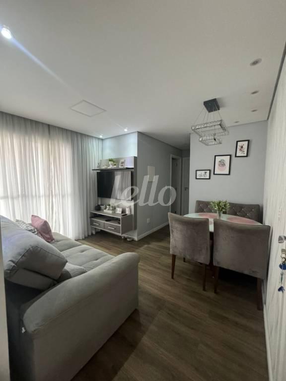 SALA de Apartamento à venda, Padrão com 52 m², 2 quartos e 1 vaga em Vila Leopoldina - Santo André