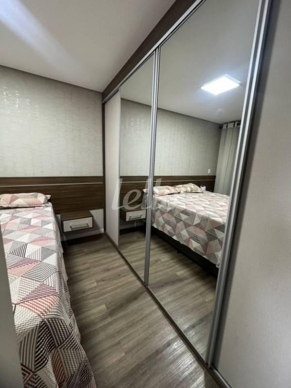 QUARTO de Apartamento à venda, Padrão com 52 m², 2 quartos e 1 vaga em Vila Leopoldina - Santo André