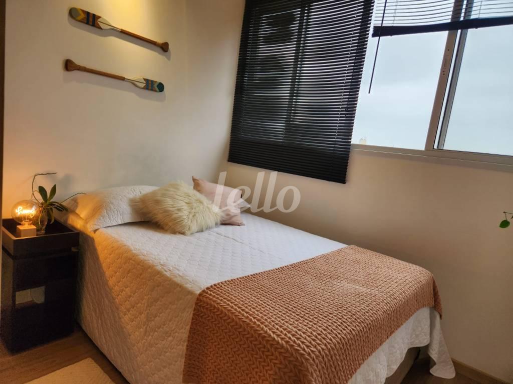 DORMITÓRIO de Apartamento para alugar, Padrão com 26 m², 1 quarto e em Brás - São Paulo