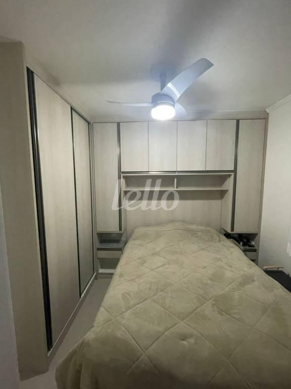 SUÍTE de Apartamento à venda, Padrão com 58 m², 2 quartos e 1 vaga em Vila Bertioga - São Paulo