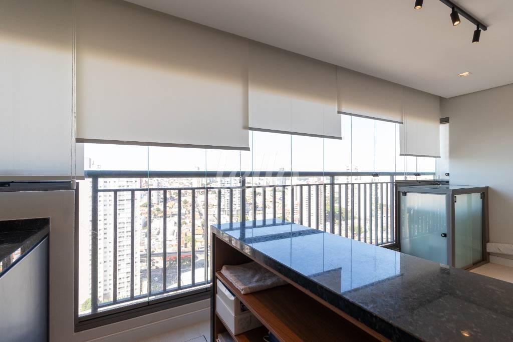 VARANDA de Apartamento para alugar, Padrão com 90 m², 2 quartos e 2 vagas em Vila Prudente - São Paulo