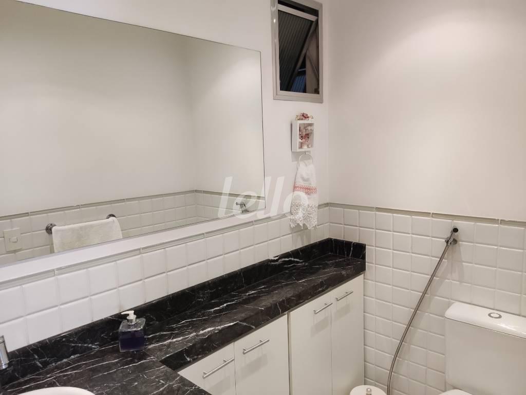 LAVABO de Apartamento à venda, Padrão com 72 m², 3 quartos e 1 vaga em Vila Gomes Cardim - São Paulo