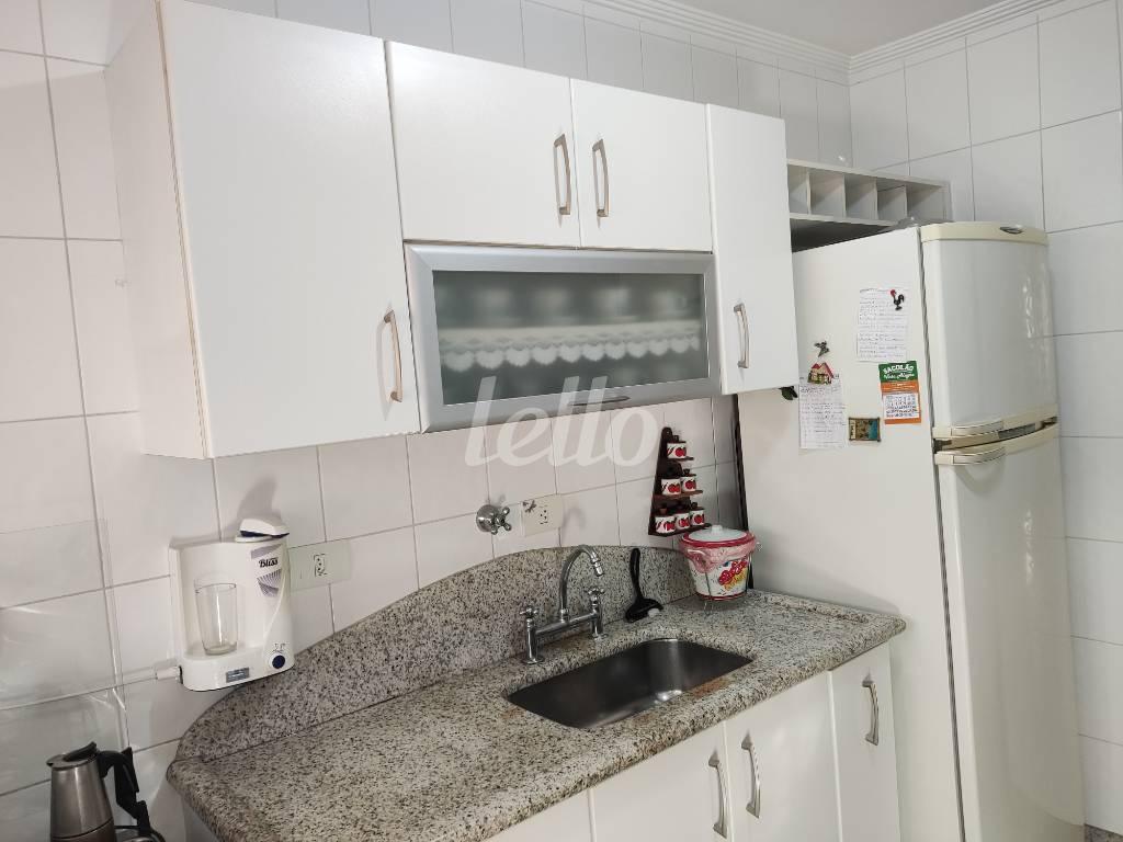 COZINHA de Apartamento à venda, Padrão com 72 m², 3 quartos e 1 vaga em Vila Gomes Cardim - São Paulo