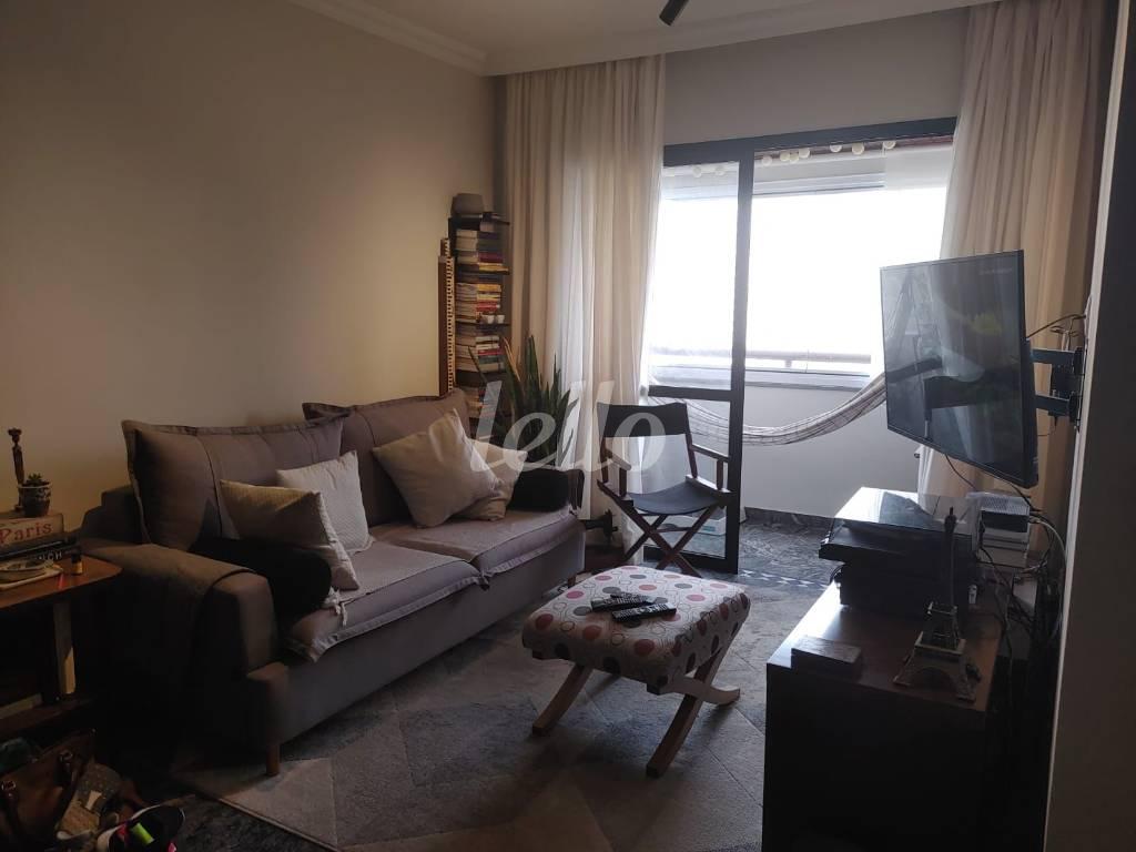 SALA de Apartamento à venda, Padrão com 85 m², 3 quartos e 2 vagas em Vila Pompeia - São Paulo