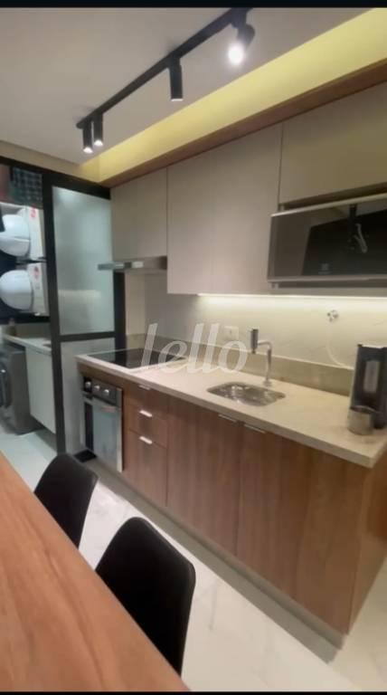 COZINHA de Apartamento para alugar, Padrão com 36 m², 2 quartos e em Indianópolis - São Paulo