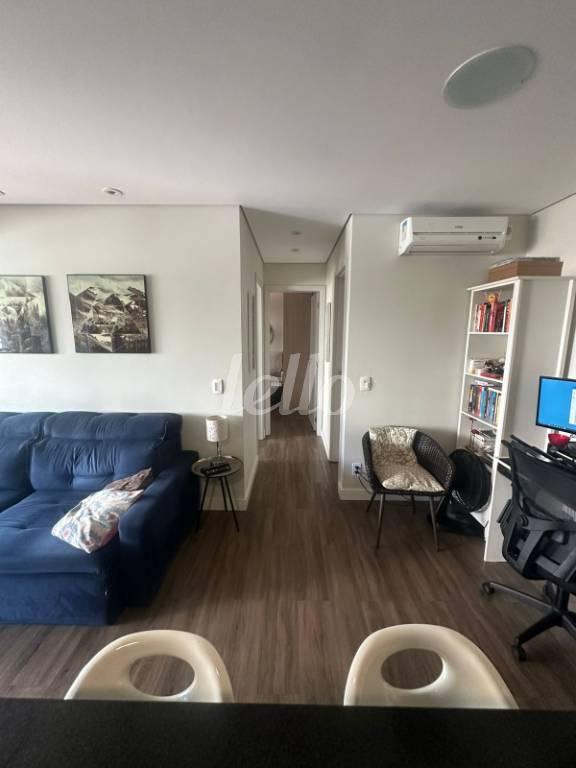 SALA de Apartamento para alugar, Padrão com 69 m², 2 quartos e 1 vaga em Chácara Inglesa - São Paulo