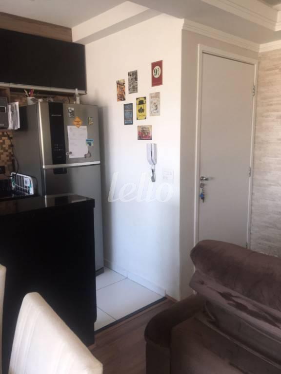 ENTRADA de Apartamento à venda, Padrão com 35 m², 2 quartos e 1 vaga em Vila Tolstoi - São Paulo