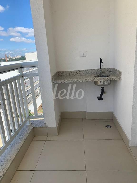 SACADA de Apartamento à venda, Padrão com 56 m², 2 quartos e 1 vaga em Vila Bela - São Paulo