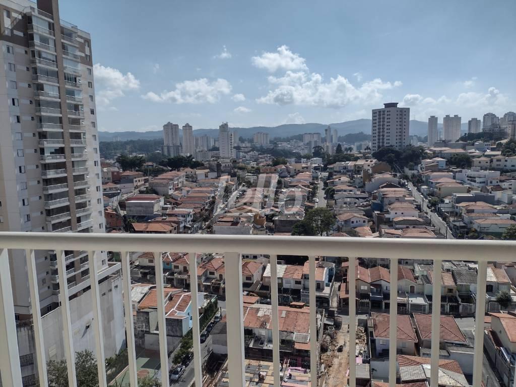 VISTA DA VARANDA de Apartamento à venda, Padrão com 42 m², 2 quartos e 1 vaga em Vila Guaca - São Paulo