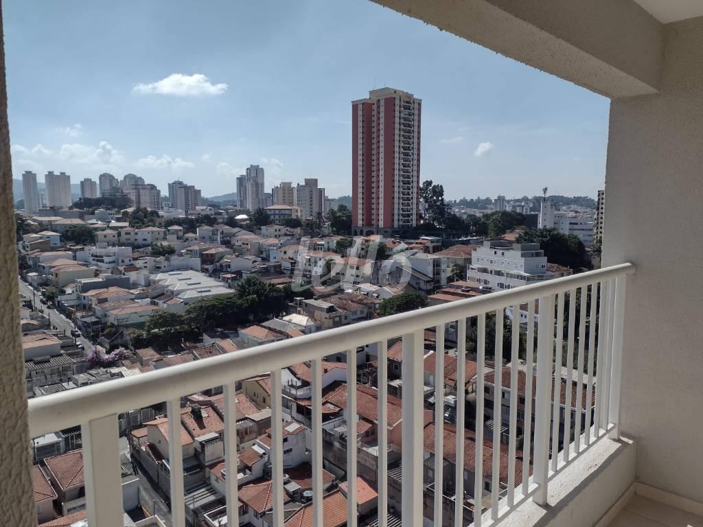 VISTA DA VARANDA de Apartamento à venda, Padrão com 42 m², 2 quartos e 1 vaga em Vila Guaca - São Paulo