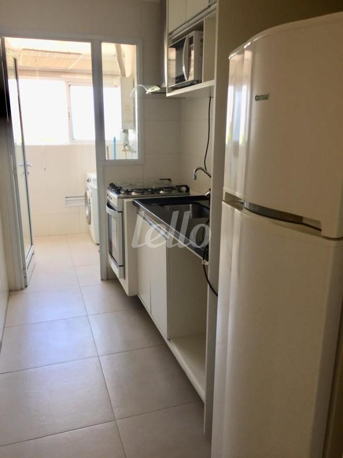 COZINHA de Apartamento para alugar, Padrão com 50 m², 1 quarto e 1 vaga em Campo Belo - São Paulo