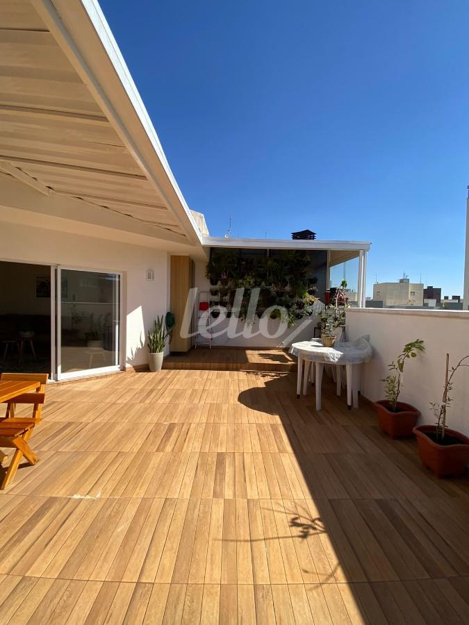 ESPAÇO GOURMET de Apartamento à venda, cobertura - Padrão com 137 m², 3 quartos e 2 vagas em Vila Gomes Cardim - São Paulo