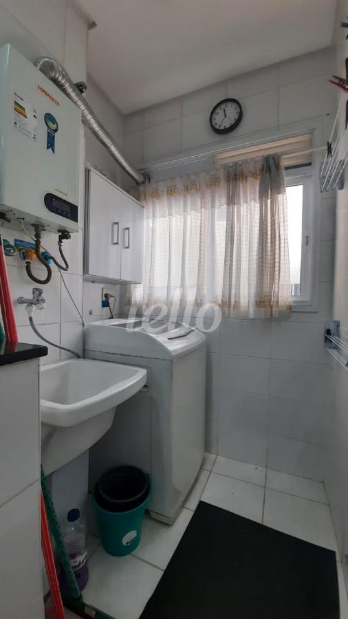 AREA DE SERVIÇO de Apartamento à venda, Padrão com 78 m², 2 quartos e 1 vaga em Vila Dom Pedro Ii - São Paulo