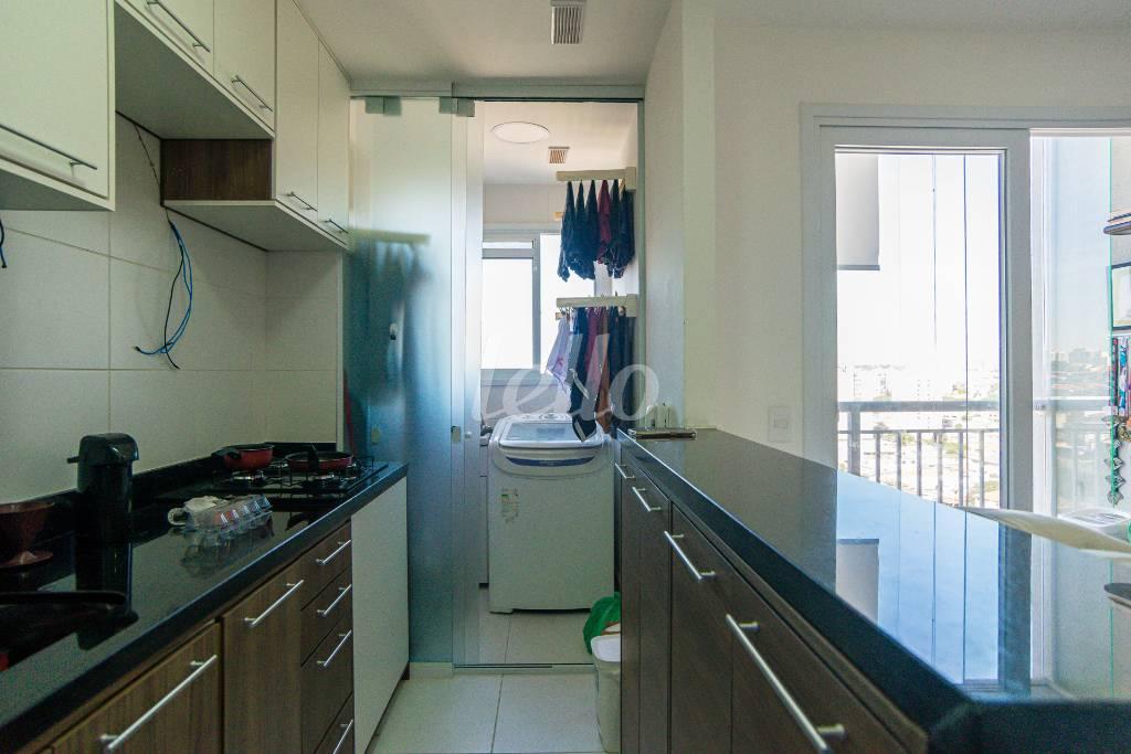 COZINHA de Apartamento para alugar, Padrão com 45 m², 1 quarto e 1 vaga em Limão - São Paulo