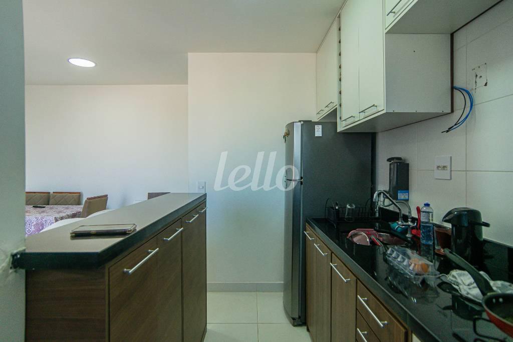 COZINHA de Apartamento para alugar, Padrão com 45 m², 1 quarto e 1 vaga em Limão - São Paulo