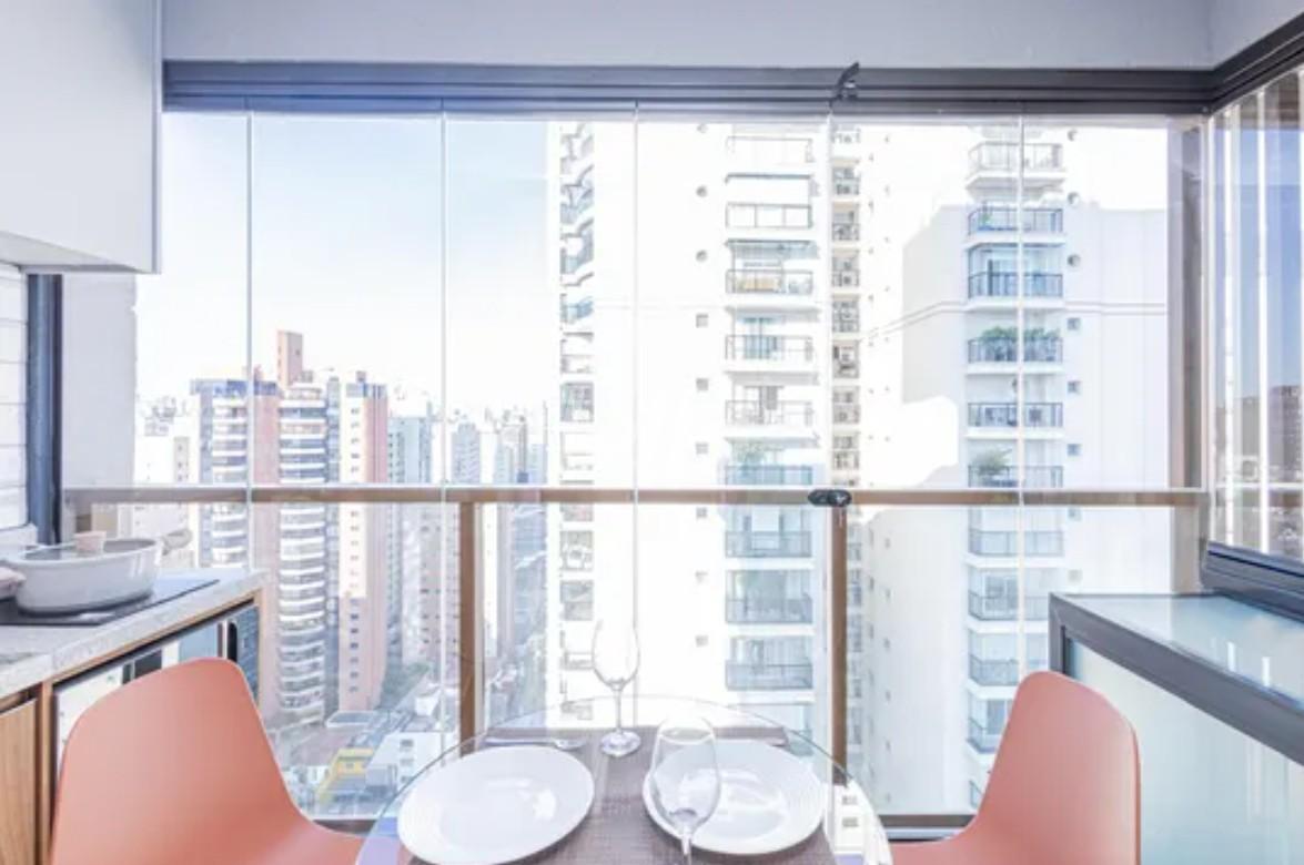 STUDIO de Apartamento para alugar, Studio com 28 m², 1 quarto e em Vila Nova Conceição - São Paulo