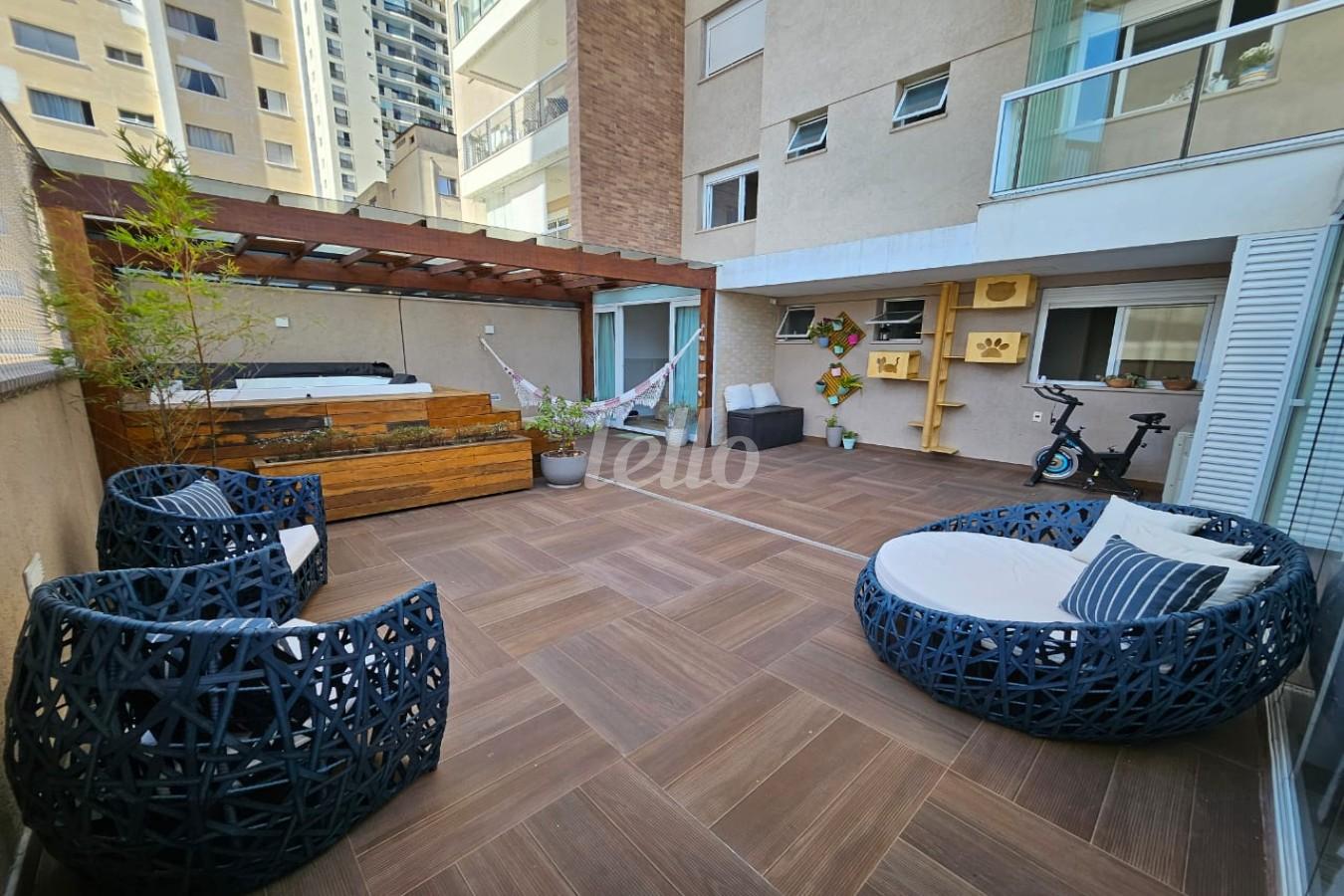 AREA EXTERNA de Apartamento à venda, Padrão com 157 m², 2 quartos e 2 vagas em Saúde - São Paulo