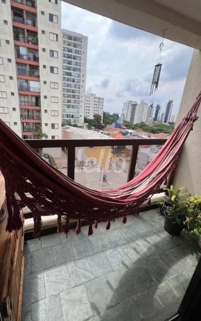 VARANDA de Apartamento à venda, Padrão com 63 m², 2 quartos e 1 vaga em Vila Guarani - São Paulo