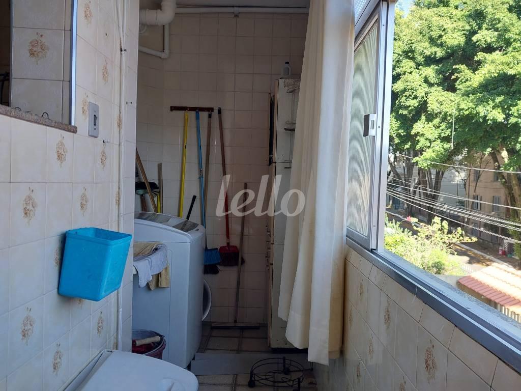 ÁREA SERVIÇO de Apartamento à venda, Padrão com 96 m², 3 quartos e 1 vaga em Vila Cachoeira - São Paulo