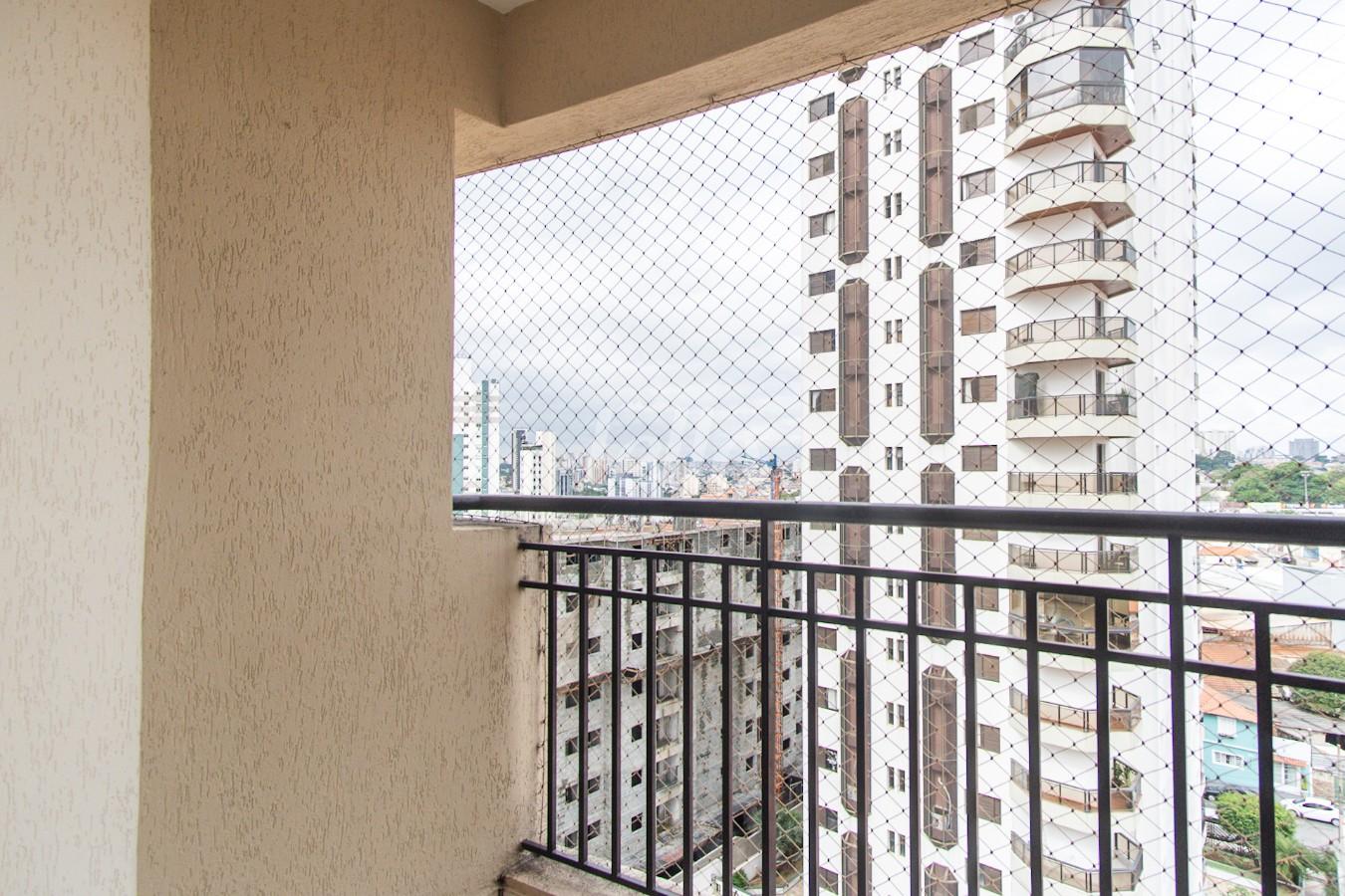 VARANDA de Apartamento para alugar, Padrão com 80 m², 3 quartos e 2 vagas em Vila Regente Feijó - São Paulo