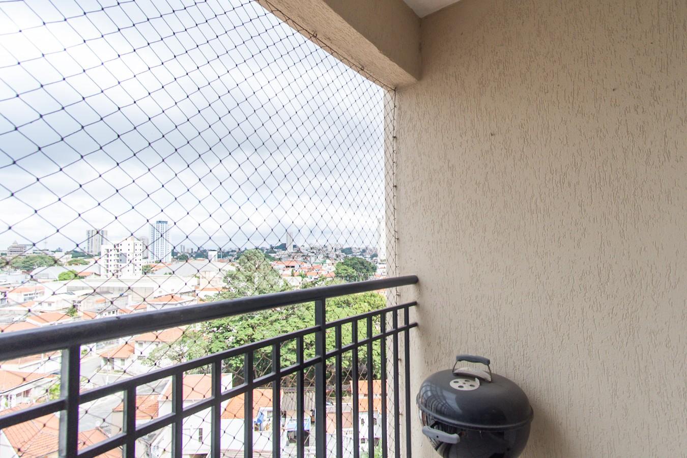 VARANDA de Apartamento para alugar, Padrão com 80 m², 3 quartos e 2 vagas em Vila Regente Feijó - São Paulo