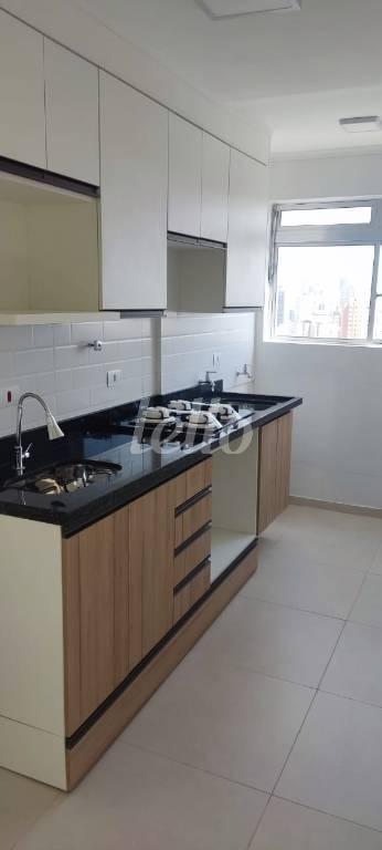 COZINHA de Apartamento à venda, Padrão com 38 m², 1 quarto e 1 vaga em Cambuci - São Paulo