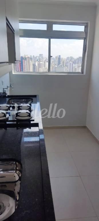 COZINHA de Apartamento à venda, Padrão com 38 m², 1 quarto e 1 vaga em Cambuci - São Paulo