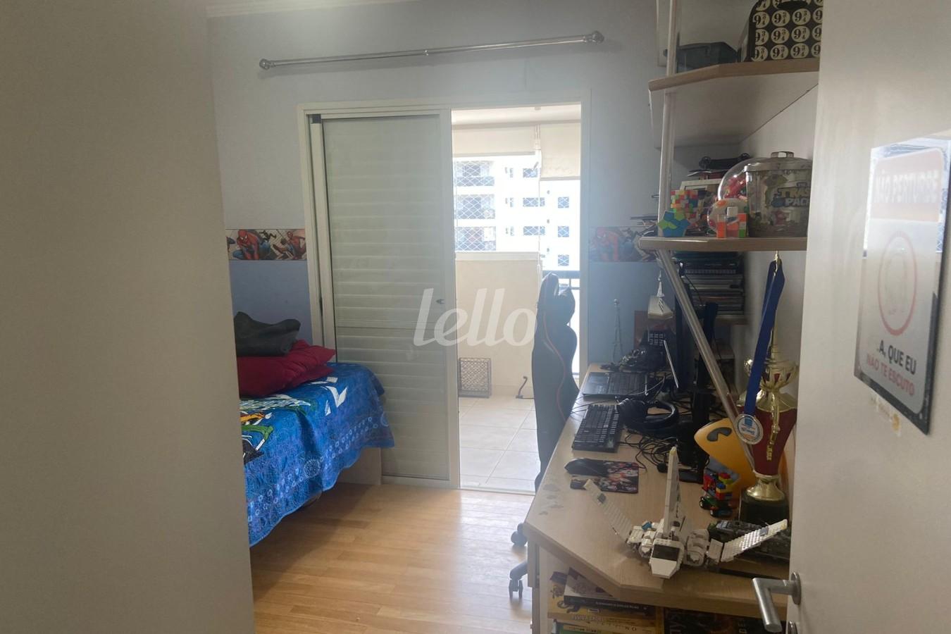 DORMITÓRIO de Apartamento à venda, Padrão com 130 m², 3 quartos e 2 vagas em Vila Clementino - São Paulo