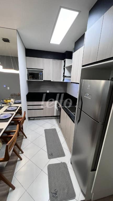 COZINHA de Apartamento à venda, Loft com 42 m², 1 quarto e 1 vaga em Jardim Três Marias - São Bernardo do Campo