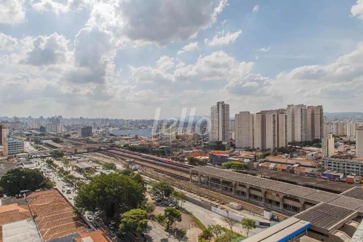 VISTA de Apartamento à venda, Studio com 23 m², 1 quarto e em Quarta Parada - São Paulo