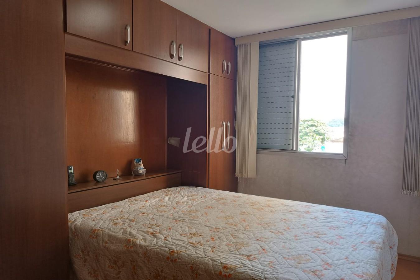 DORMITÓRIO de Apartamento à venda, Padrão com 45 m², 1 quarto e 1 vaga em Vila Gomes Cardim - São Paulo