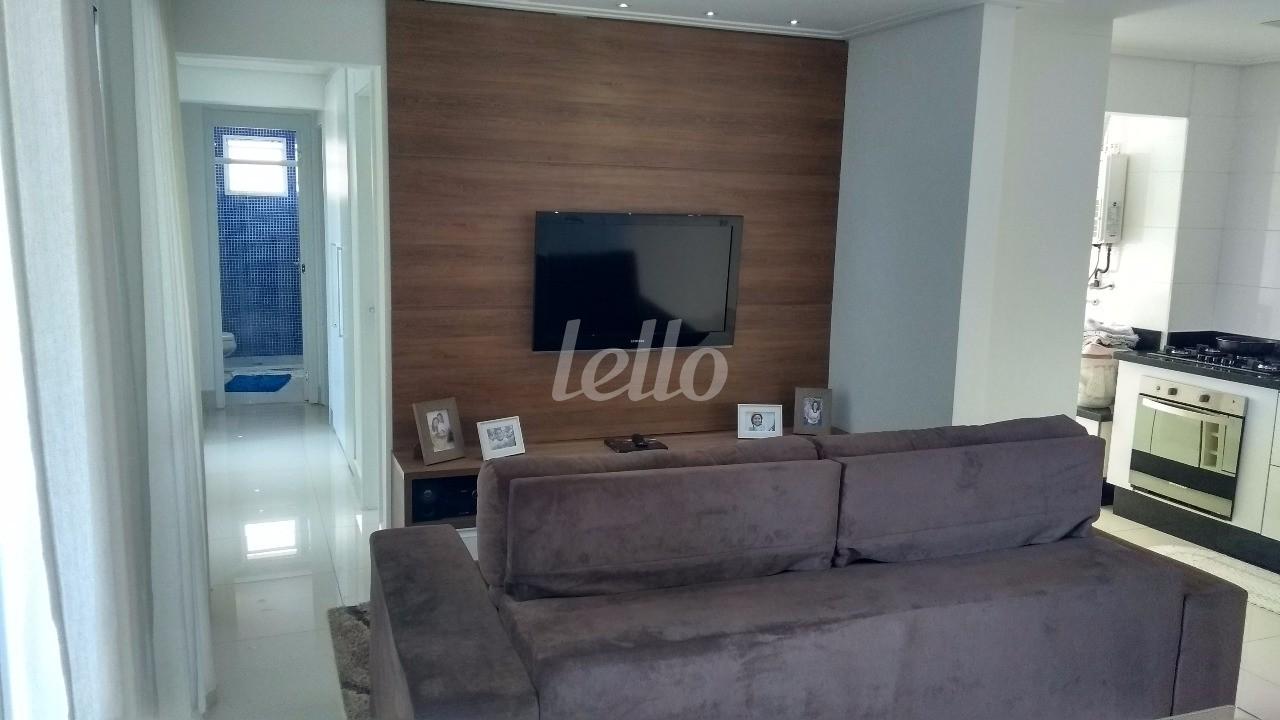 SALA de Apartamento à venda, Padrão com 95 m², 3 quartos e 2 vagas em Catumbi - São Paulo