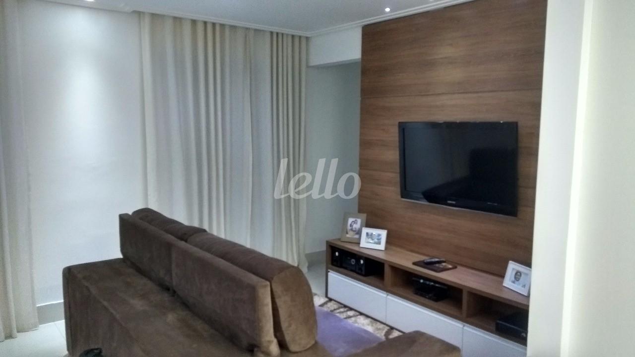 SALA de Apartamento à venda, Padrão com 95 m², 3 quartos e 2 vagas em Catumbi - São Paulo