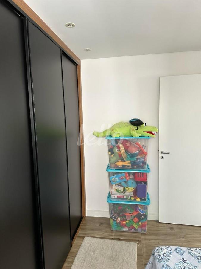 DORMITÓRIIO de Apartamento à venda, Padrão com 95 m², 3 quartos e 2 vagas em Catumbi - São Paulo