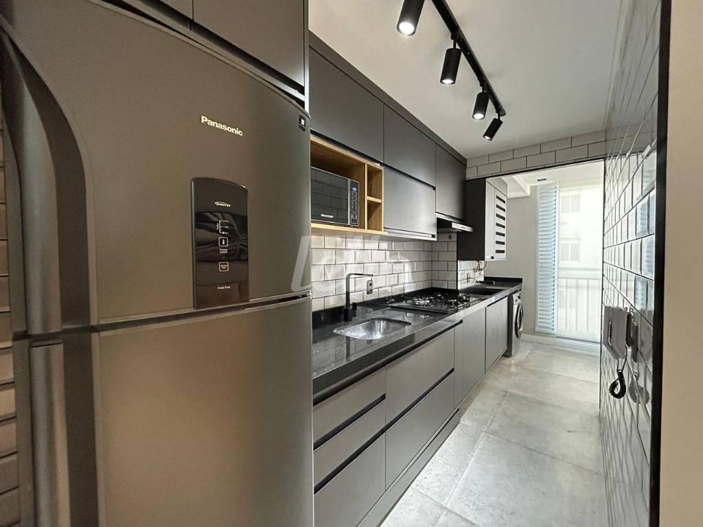 COZINHA de Apartamento à venda, Padrão com 62 m², 2 quartos e 2 vagas em Brás - São Paulo