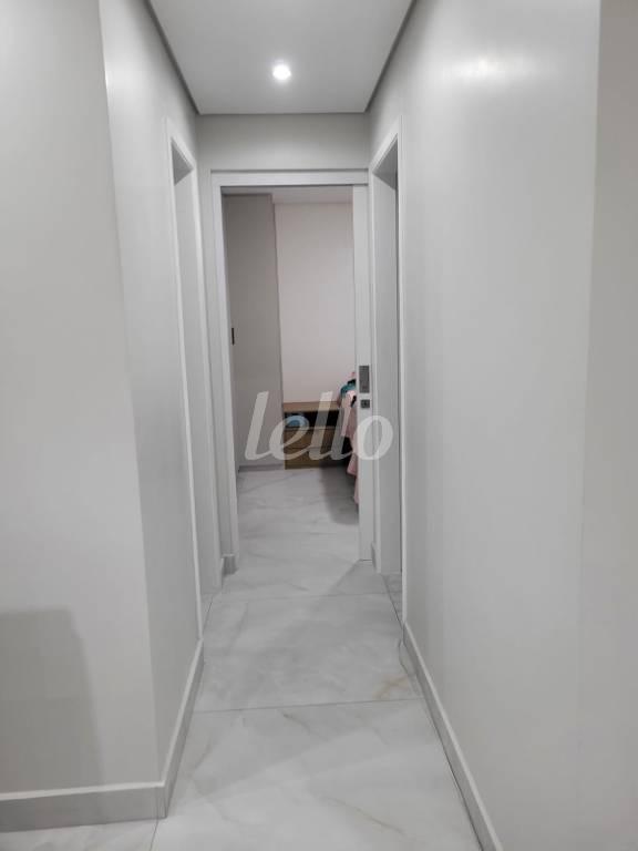 CORREDOR de Apartamento à venda, Padrão com 60 m², 2 quartos e 1 vaga em Vila Santa Catarina - São Paulo