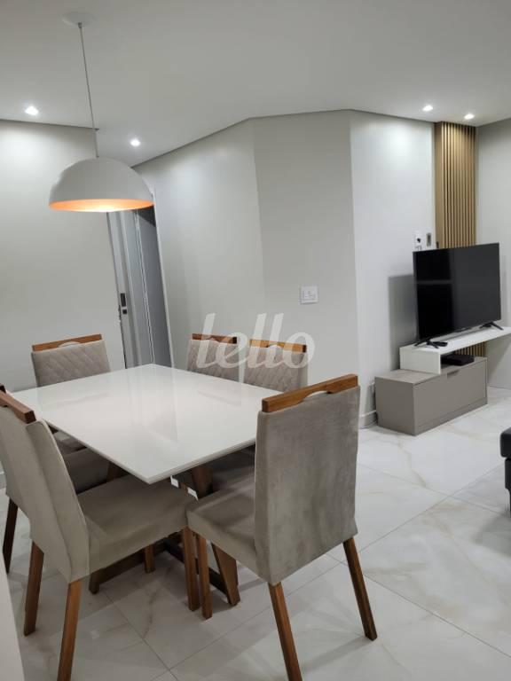 LIVING de Apartamento à venda, Padrão com 60 m², 2 quartos e 1 vaga em Vila Santa Catarina - São Paulo