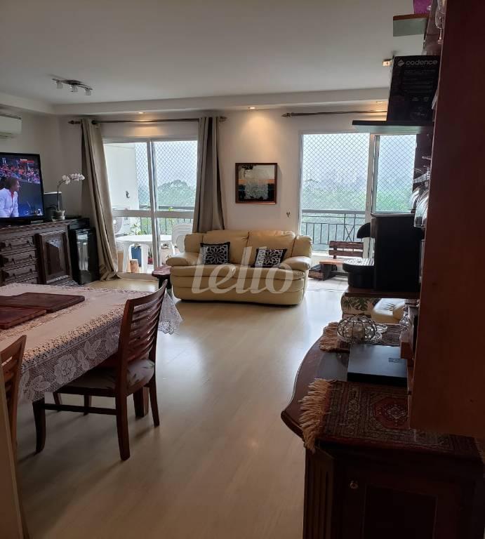 SALA de Apartamento para alugar, Padrão com 125 m², 2 quartos e 3 vagas em Vila Cruzeiro - São Paulo