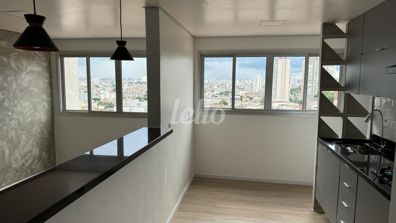 SALA de Apartamento à venda, Padrão com 56 m², 2 quartos e 1 vaga em Chácara Belenzinho - São Paulo