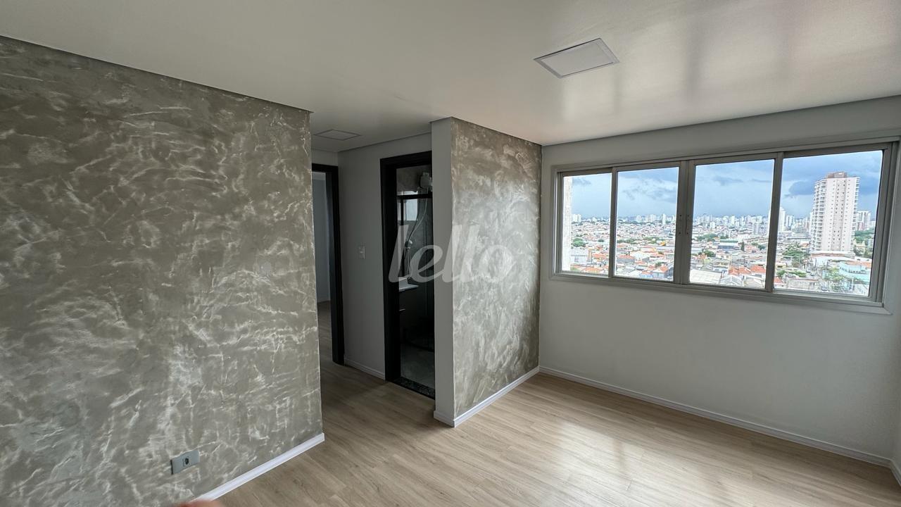 SALA de Apartamento à venda, Padrão com 56 m², 2 quartos e 1 vaga em Chácara Belenzinho - São Paulo